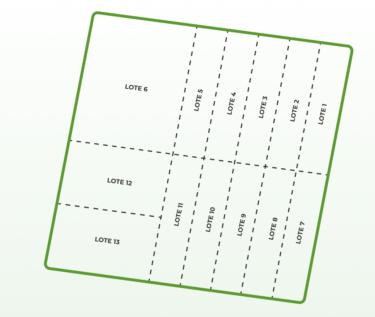 Plano de lotes de YAX01